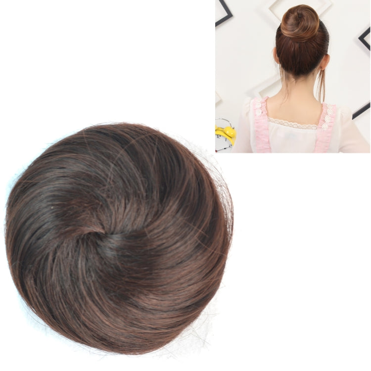 حزمة شعر على شكل زهرة كعكة الشعر (كستنائي)