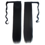 1# Invisible Seamless Bandage-style  Wig Long Straight Hair Wig Ponytail, 1#