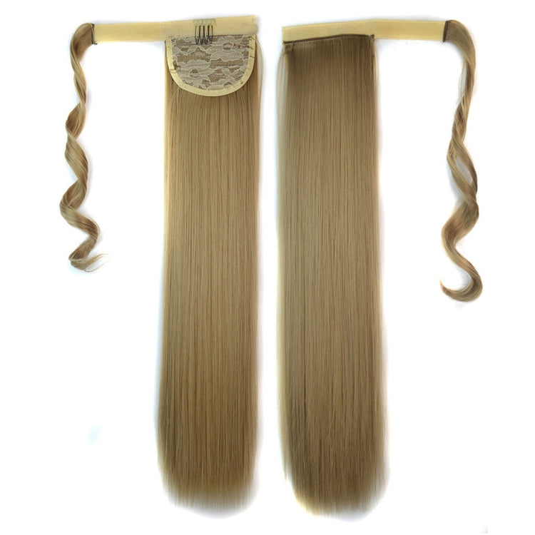 16# Invisible Seamless Bandage-style  Wig Long Straight Hair Wig Ponytail, 16#