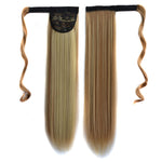 16H613# Invisible Seamless Bandage-style  Wig Long Straight Hair Wig Ponytail, 16H613#