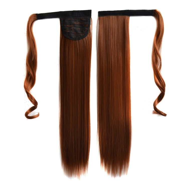 30# Invisible Seamless Bandage-style  Wig Long Straight Hair Wig Ponytail, 30#