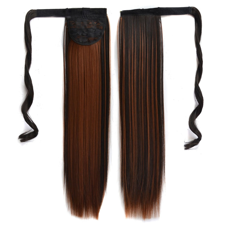 2H30# Invisible Seamless Bandage-style  Wig Long Straight Hair Wig Ponytail, 2H30#
