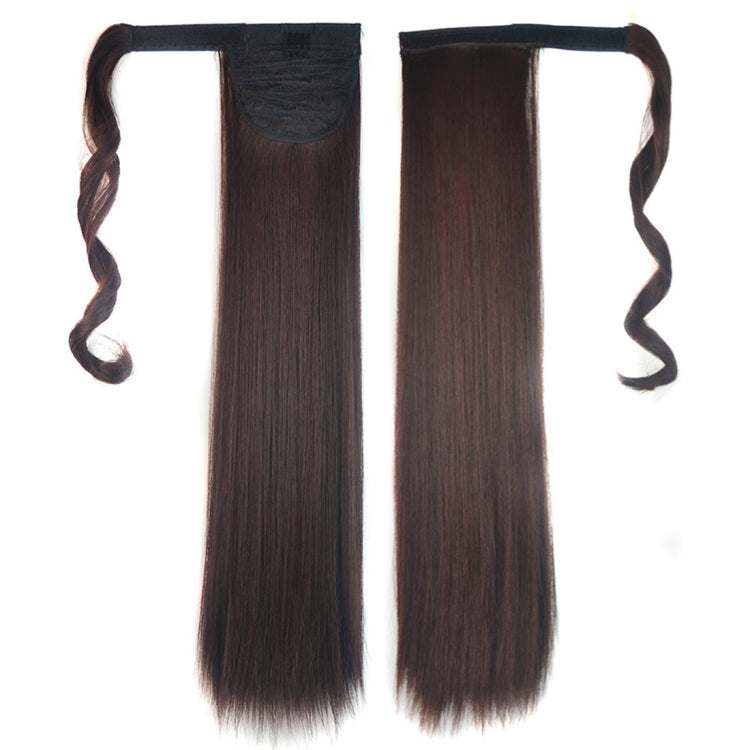2M33# Invisible Seamless Bandage-style  Wig Long Straight Hair Wig Ponytail, 2M33#