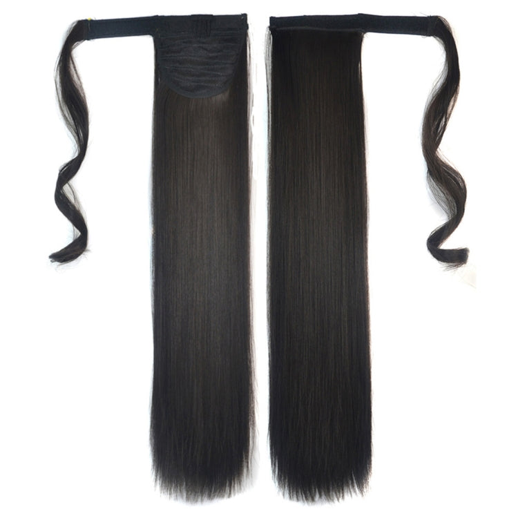 4# Invisible Seamless Bandage-style  Wig Long Straight Hair Wig Ponytail, 4#