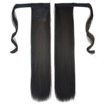 4# Invisible Seamless Bandage-style  Wig Long Straight Hair Wig Ponytail, 4#