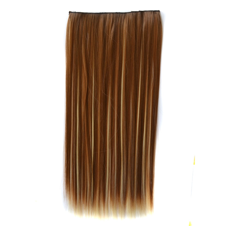6H27H613# One-piece Seamless Five-clip Wig Long Straight Wig Piece, 6H27H613#