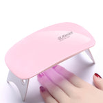 SUN mini 2 6W UV + LED USB Nail Lamp Fingernail Gel Curing Dryer
