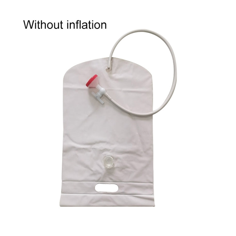 PVC Portable Square Inflatable Wash Basin Home Care Shampoo Trough, Inflatable Wash Basin