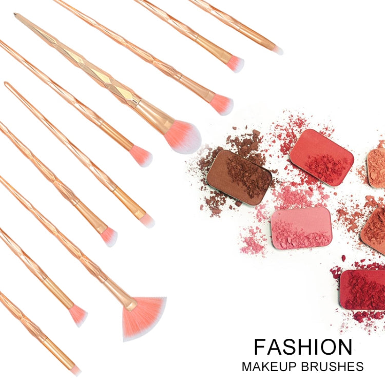 20-in-1-Augenpinsel mit Diamantgriff, multifunktionaler Make-up-Pinsel, Griff in Rosa und Blau, Pinsel in Lila, HCB9120A, HCB9120B, HCB9120C, HCB9120D, HCB9120E, HCB9120F, HCB9120G