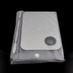 L Size Make-up Square Stainless Steel Palette, 150*100mm