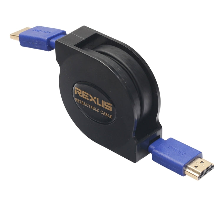 كابل HDMI بطول 1.8 متر 1.4 (1080P) موصلات مطلية بالذهب HDMI ذكر إلى HDMI ذكر قابل للسحب، الطول: 1.8 متر