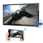 جهاز استقبال عرض MiraScreen لاسلكي WiFi / Miracast Airplay DLNA مع كابل USB 2 في 1، جهاز عكس شاشة لاسلكي