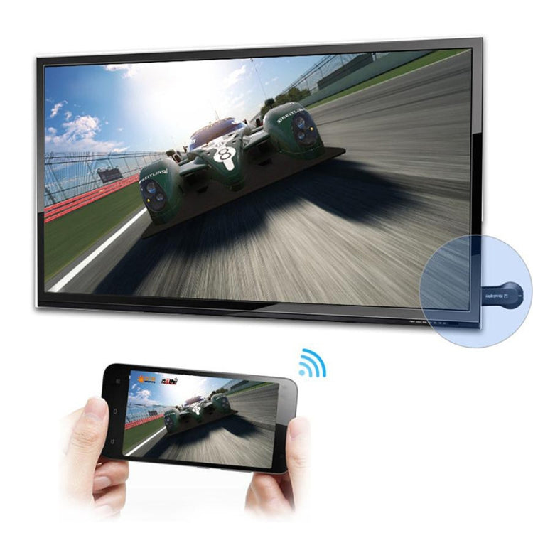 جهاز استقبال عرض MiraScreen لاسلكي WiFi / Miracast Airplay DLNA مع كابل USB 2 في 1، جهاز عكس شاشة لاسلكي