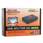 مقسم HDMI CY10 UHD 4K × 2K 3D 1 × 4، CY10