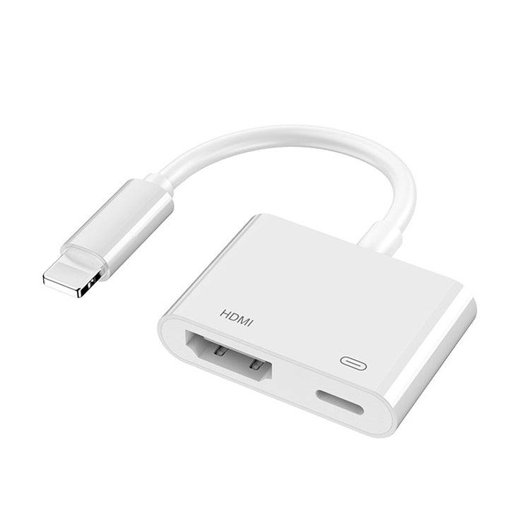 كابل محول فيديو 8 دبابيس إلى HDMI HDTV لجهاز iPhone، لجهاز iPhone 8 دبابيس