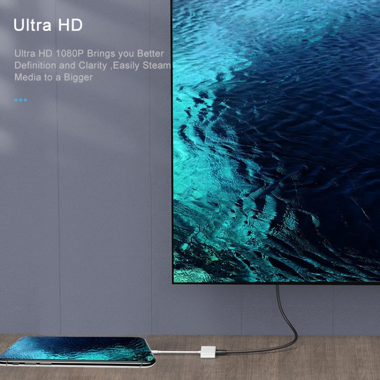 محول متعدد الوظائف لهاتف محمول NK-103C 4 في 1 من 8 دبابيس إلى HDMI، NK-103C