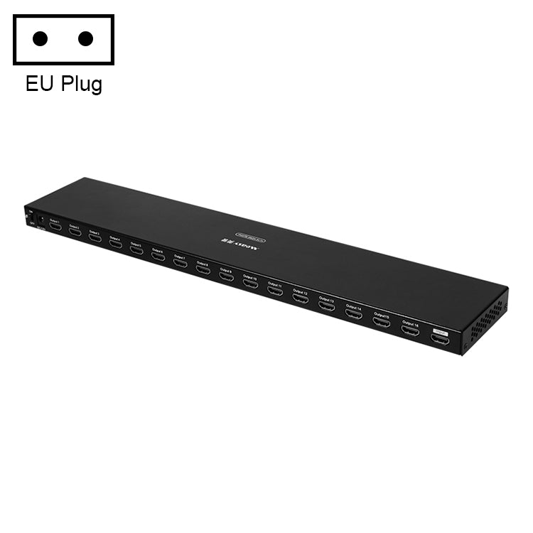 مفتاح Measy SPH116 من 1 إلى 16 4K HDMI 1080P مع عرض متزامن وموزع، من 1 إلى 16، قابس أسترالي، من 1 إلى 16، قابس أوروبي، من 1 إلى 16، قابس بريطاني، من 1 إلى 16، قابس أمريكي