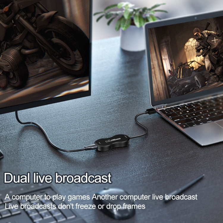 USB 2.0 إلى HDMI لتسجيل ومراقبة ألعاب الفيديو عالية الدقة مباشرة