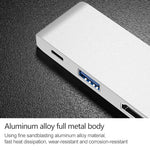 محول HUB متعدد الوظائف 4 في 1 من نوع C / USB-C لجهاز iPad Pro، HW-TC29