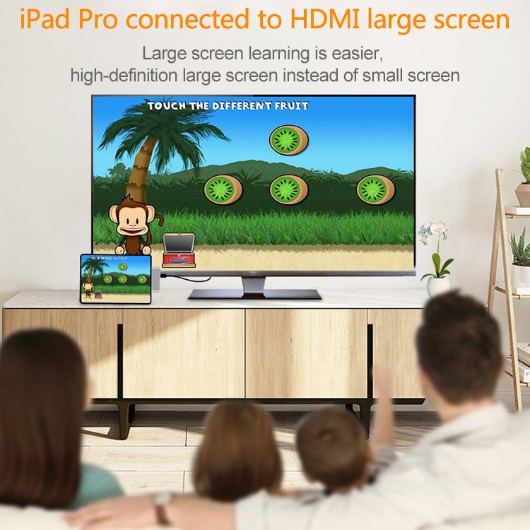 محول HUB متعدد الوظائف 4 في 1 من نوع C / USB-C لجهاز iPad Pro، HW-TC29