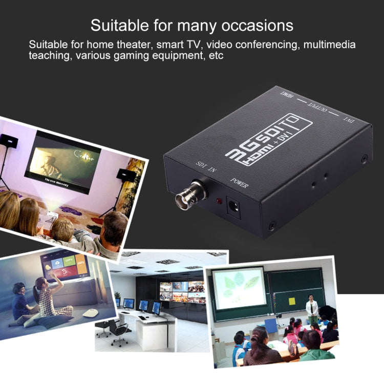 محول NEWKENG NK-A8 من 3G SDI إلى HDMI + DVI