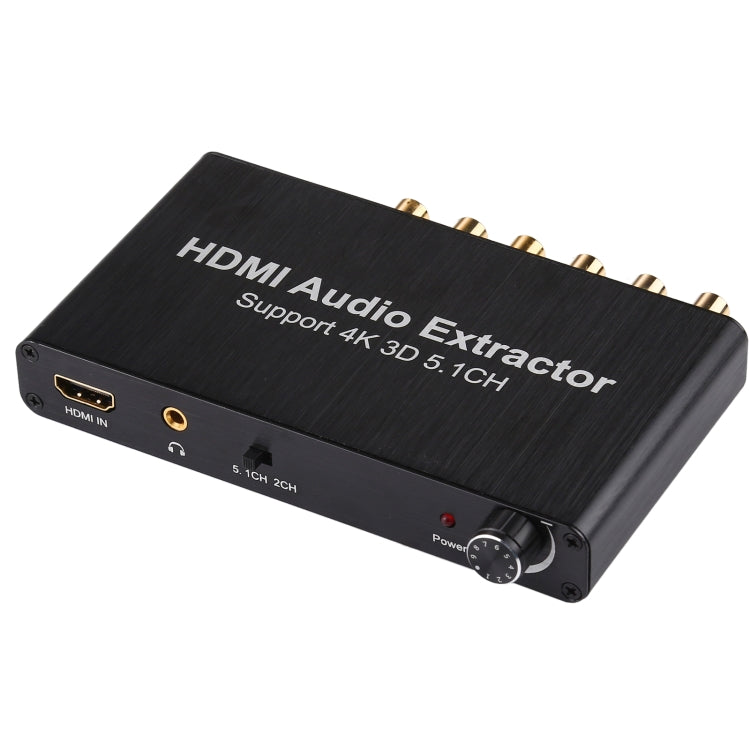 مستخرج فك ترميز صوت 5.1CH HDMI ثلاثي الأبعاد بدقة 4K