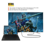 ROCKETEK SK-S5H موزع HUB قارئ بطاقات ذاكرة 3 منافذ USB 3.0 + HDMI + SD / TF، محول HDMI بدقة 4K، SK-S5H