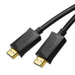 كابل HDMI ذهبي مطلي ROCKETEK HDMI01Y-2 HDMI 2.0 بدقة 4K 30Hz 3D لجميع أجهزة HDMI، الطول: 2 متر