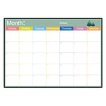 Magnetic Monthly Planner Refrigerator Magnet PET Magnetic Soft Whiteboard, Size: 29.7cm x 42cm, Monthly Plan