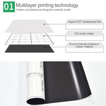 Magnetic Monthly Planner Refrigerator Magnet PET Magnetic Soft Whiteboard, Size: 29.7cm x 42cm, Monthly Plan