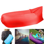 Inflatable Lounger Polyester Fabric Compression Air Bag Sofa for Beach / Travelling / Hospitality / Fishing, Size: 185cm x 75cm x 50cm, Normal Quality