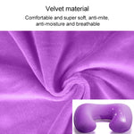 Air Inflatable U-Shaped Travel Neck Pillow Cushion