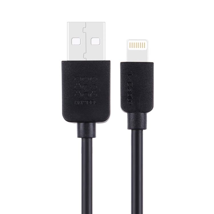 كابل شحن ومزامنة عالي السرعة HAWEEL 1 متر 35 نواة من 8 دبابيس إلى USB لأجهزة iPhone وiPad، 8 دبابيس 1 متر، كابل 8 دبابيس 1 متر