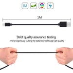 مجموعة 5 قطع من كابلات شحن ومزامنة HAWEEL 1 متر عالية السرعة من 8 دبابيس إلى USB لأجهزة iPhone وiPad
