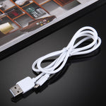 مجموعة 3 قطع من كابل مزامنة وشحن عالي السرعة بطول 1 متر، 8 دبابيس إلى USB من HAWEEL لأجهزة iPhone و iPad