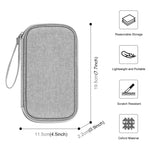HAWEEL Electronic Organizer Storage Bag for Cellphones, Power Bank, Cables, Mouse, Earphones, Digital Organizer, Size: S, Digital Organizer