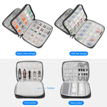 HAWEEL Watch Band Organizer Box Earphones / U Disk / Digital Cable Storage Case, Watch Band Organizer, Size: L