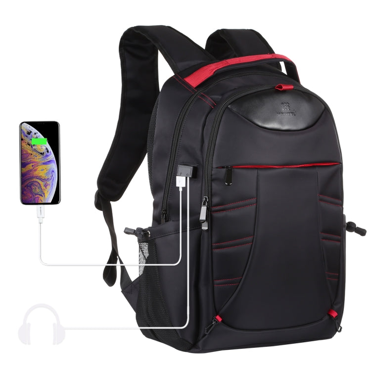 حقيبة ظهر لابتوب محمولة خارجية قابلة للطي والإزالة HAWEEL ذات كتفين مزدوجين