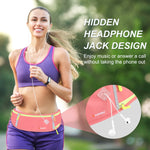 HAWEEL Running Belt Waist Fanny Pack Bag Sports Waterproof Waist Phone Pocket, Waist Phone Pocket