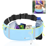 HAWEEL Running Belt Waist Fanny Pack Bag Sports Waterproof Waist Phone Pocket, Waist Phone Pocket