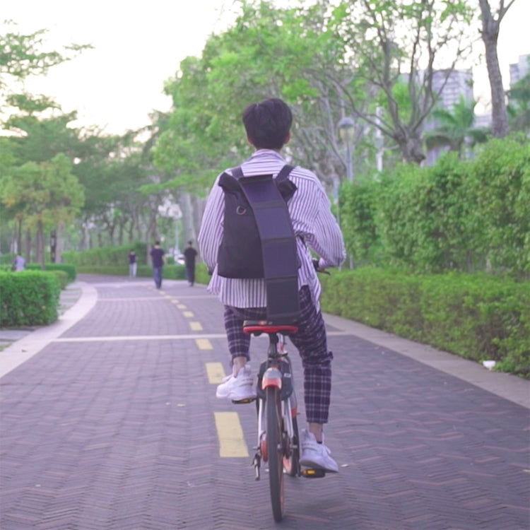 HAWEEL 14W 5V 2.4A Portable Foldable Solar Charger Outdoor Travel Rechargeable Folding Bag with 4 Solar Panels & USB Port, Size: S, 14W