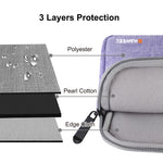 HAWEEL 11 inch Sleeve Case Zipper Briefcase Carrying Bag For Macbook, Samsung, Lenovo, Sony, DELL Alienware, CHUWI, ASUS, HP, 11 inch and Below Laptops / Tablets, 11 inch