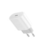 HAWEEL PD 20W Single USB-C / Type-C Interface QC Travel Charger, Support Full QC Protocol, EU Plug, QC Charger EU Plug
