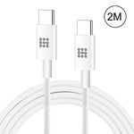 HAWEEL 25W 3A Type-C / USB-C to Type-C / USB-C PD Fast Charging Data Cable, Length: 2m, Type-C to Type-C 2m