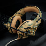 ONIKUMA K1-B Deep Bass Noise Canceling Camouflage Gaming Headphone with Microphone
