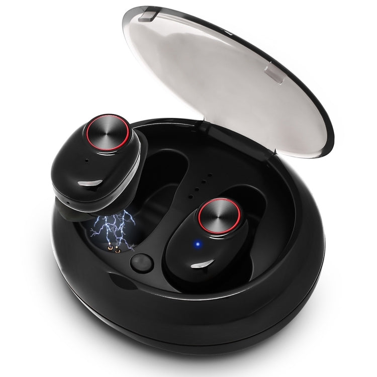 سماعات أذن رياضية لاسلكية بتقنية إلغاء الضوضاء DSP Bluetooth V5.0 مع علبة شحن BTH-V5، متوافقة مع iPhone وأندرويد