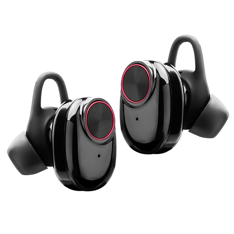 سماعات أذن رياضية لاسلكية بتقنية إلغاء الضوضاء DSP Bluetooth V5.0 مع علبة شحن BTH-V5، متوافقة مع iPhone وأندرويد