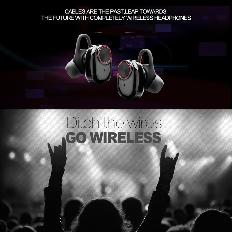 سماعات أذن رياضية لاسلكية بتقنية إلغاء الضوضاء DSP Bluetooth V5.0 مع علبة شحن BTH-V5، متوافقة مع iPhone وأندرويد