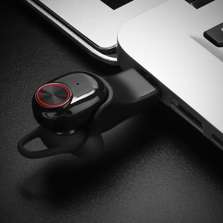 سماعات أذن رياضية لاسلكية بتقنية إلغاء الضوضاء DSP Bluetooth V5.0 مع علبة شحن BTH-V5، متوافقة مع iPhone وأندرويد