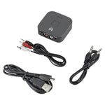 مستقبل بلوتوث B11 5.0 مع AUX وNFC إلى محول صوت 2 × RCA، B11